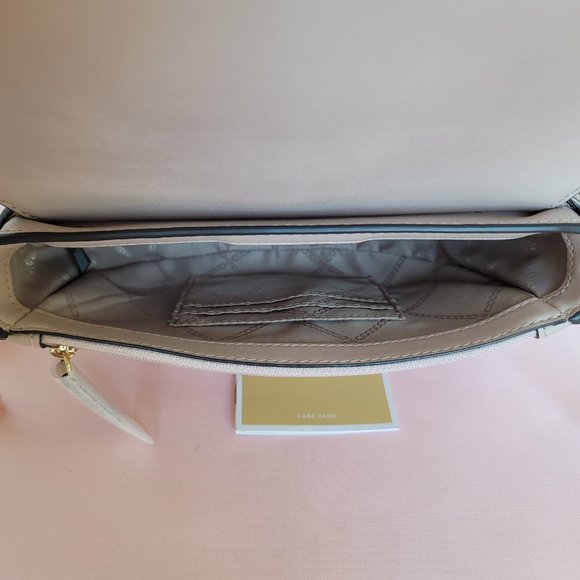 MICHAEL KORS Jet Set Charm Saffiano Leather MD Half Dome Chain Crossbody-🎈$148. - Picture 14 of 16